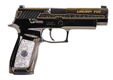 Sig Sauer Celebrates Millionth P320 with Custom Gun