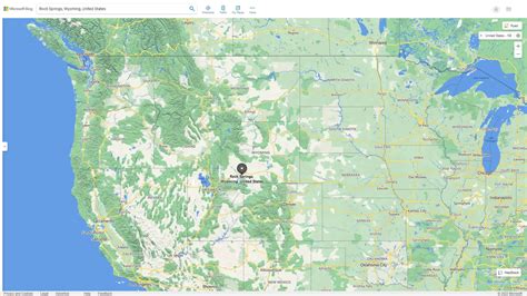 Rock Springs, Wyoming Map