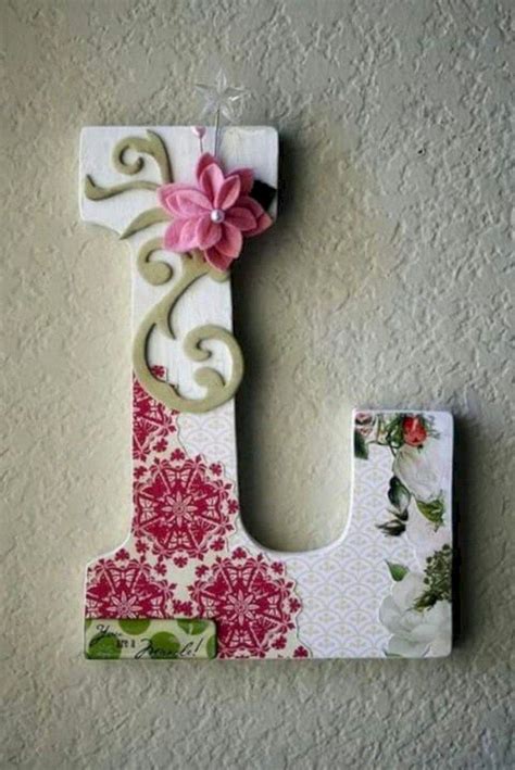 Easy Diy Painted Wooden Letters