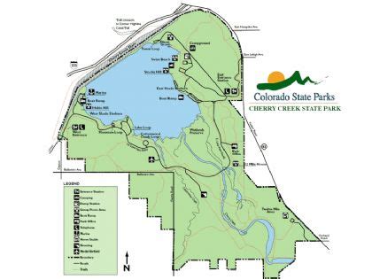 Cherry Creek State Park Map - Maping Resources