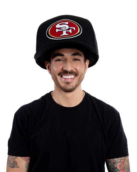 SAN FRANCISCO 49ERS NOGGIN OVERSIZED HAT - BLACK – JR'S SPORTS