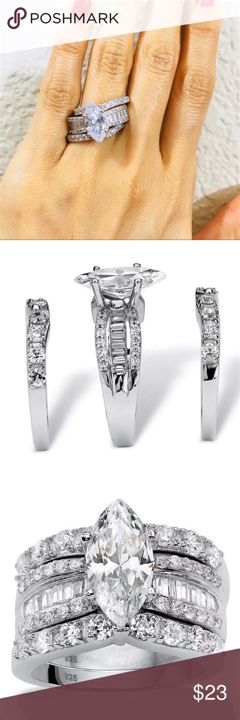 S925 Stamps Wedding Ring - Brand New