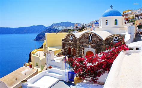 Greece Wallpapers for Desktop - WallpaperSafari