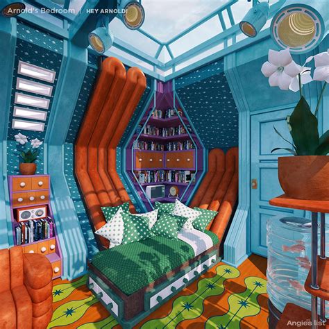 An adaptation of Arnold's bedroom for the real world : r/HeyArnold