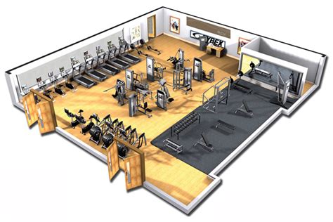 Gym Floor Layout Template