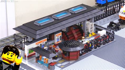 Jangbricks Lego Police Station Moc Up for your consideration is a ...