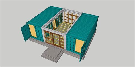 Shipping Container Tiny House Floor Plans – Two Birds Home