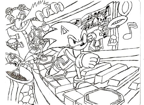 Desenhos De Sonic Para Colorir 120 Pintar E Imprimir