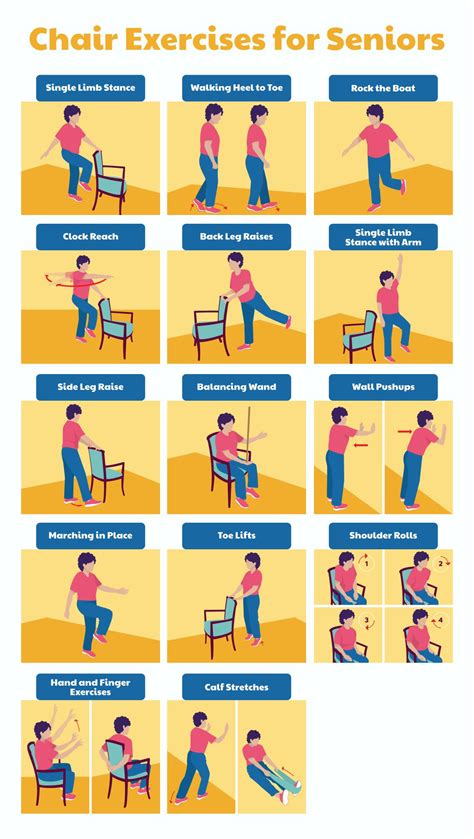 Printable Exercises For Seniors While Sitting