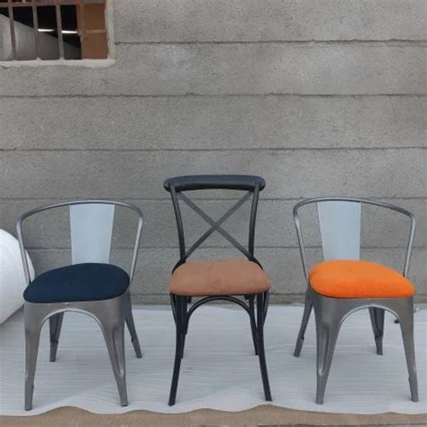 Black Metal Modern Restaurant Chairs at Rs 1400 in Bhopal | ID ...