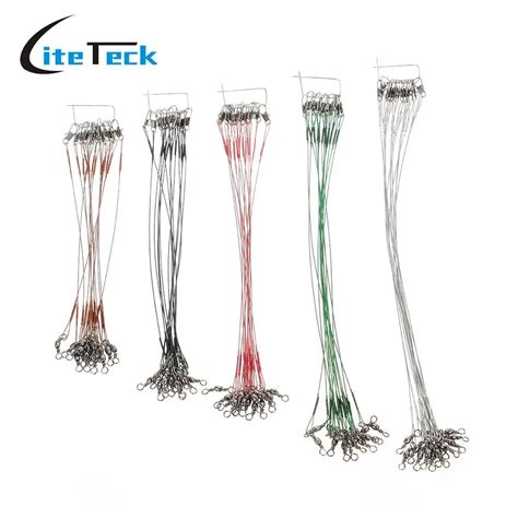 70pcs Fishing Wire Rig Nylon Coated Stainless Steel Leader Fishing ...