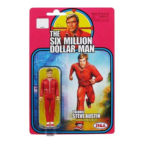 Six Million Dollar Man Col. Steve Austin Retro Action Figure