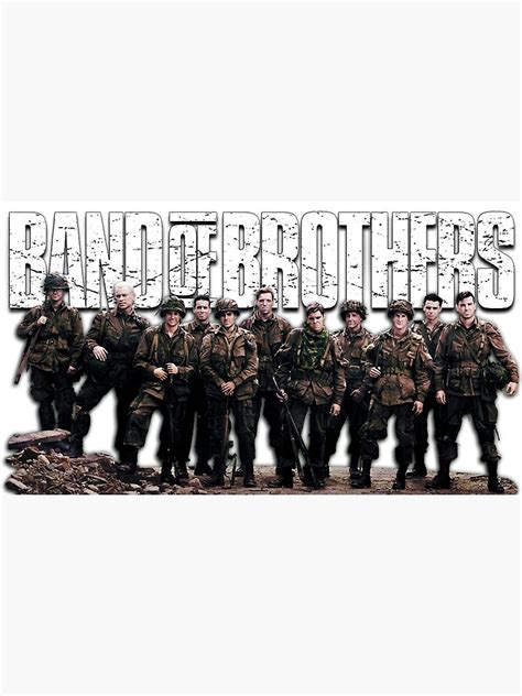 "Band of Brothers" Poster for Sale by Vector11 | Redbubble