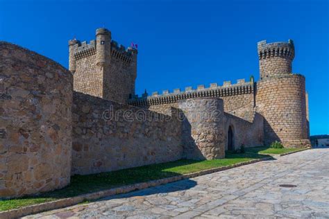 Parador De Oropesa Hotel in Spain. Stock Photo - Image of gate ...