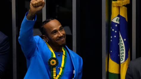 Lewis Hamilton becomes honorary citizen of Brazil ahead of Brazilian ...