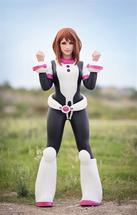 Elarte Cosplay: Boku No Hero Academia - Ochaco Uraraka Cosplay