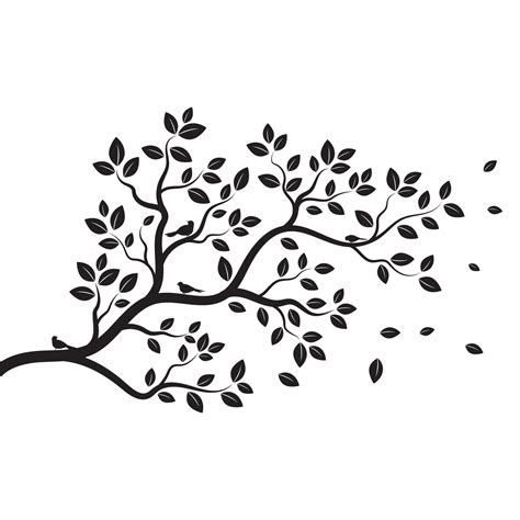 Tree branch vector ilustration design 2061699 Vector Art at Vecteezy