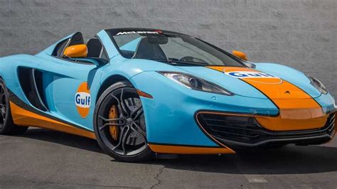 Gulf Livery McLaren 12C Spider For Sale