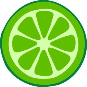 Lime Slice clip art - vector | Clipart Panda - Free Clipart Images