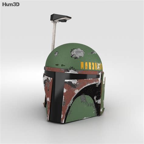 Boba Fett Helmet 3D model - Download Accessories on 3DModels.org