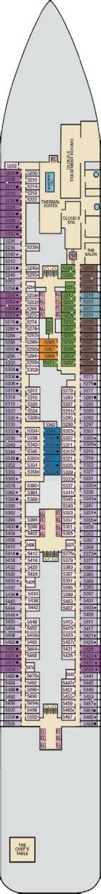 Carnival Celebration Deck plan & cabin plan