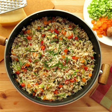 Vegetable Rice Pilaf with Parmesan Cheese - The Dinner-Mom