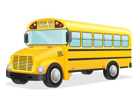 school bus vector illustration 489628 Vector Art at Vecteezy