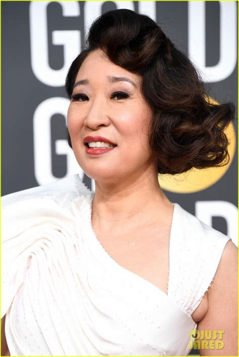 Co-Hosts Sandra Oh & Andy Samberg Hit the Red Carpet at Golden Globes ...