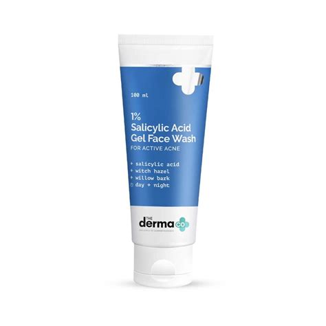 Buy The Derma Co. 1% Salicylic Acid Face Wash for Active Acne with ...