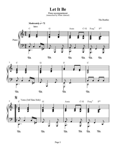 40 best beginner piano sheet music images by theresa lowry on Pinterest ...