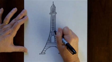 Paris Simple Drawing