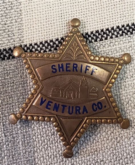 Collectors-Badges Auctions - Ventura Co. Sheriff Badge