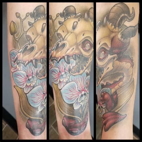 Undead Dragon that I got to finish today! : r/tattoo