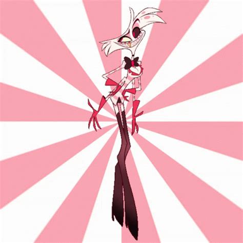 Hazbin Hotel Angel Dust GIF - Hazbin Hotel Angel Dust Sunburst ...