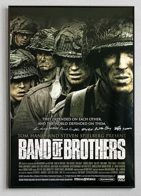 Framed Band of Brothers Autographed Poster – ValorStudios