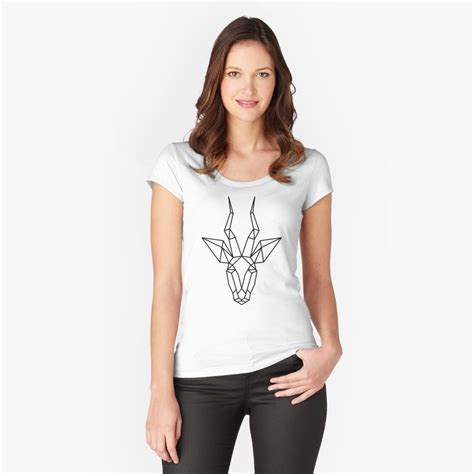 Antelope Computer Art Lifetime Geometric Graphics Artwork Women's ...