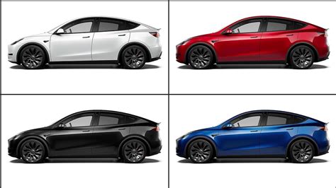 Tesla Model Y Colors 2024 - Free Printable Templates