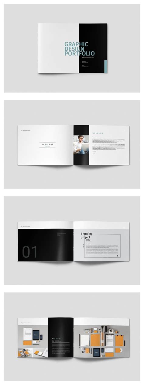 Graphic Design Portfolio Template, a Brochure Template by ...