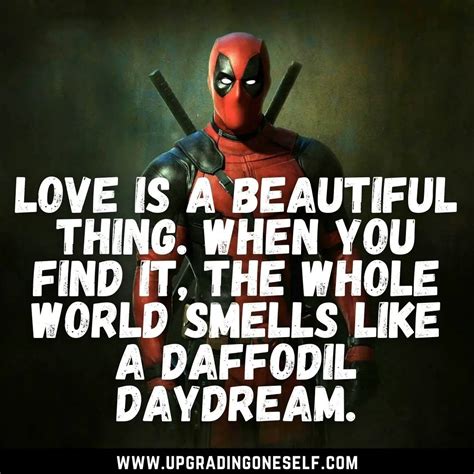 deadpool quotes (6) - Upgrading Oneself