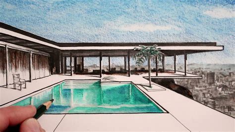 House Perspective Drawing at GetDrawings | Free download