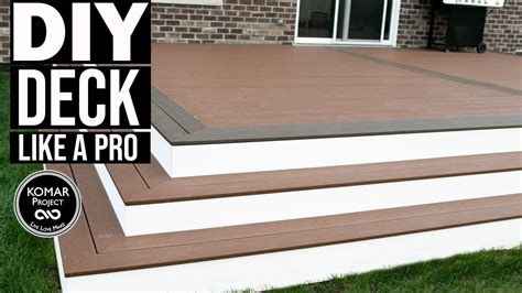 How To Build A Deck Frame For Composite Decking | Webframes.org