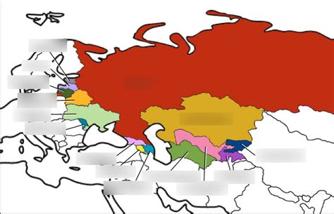 1995 Former USSR Map WHAP Diagram | Quizlet