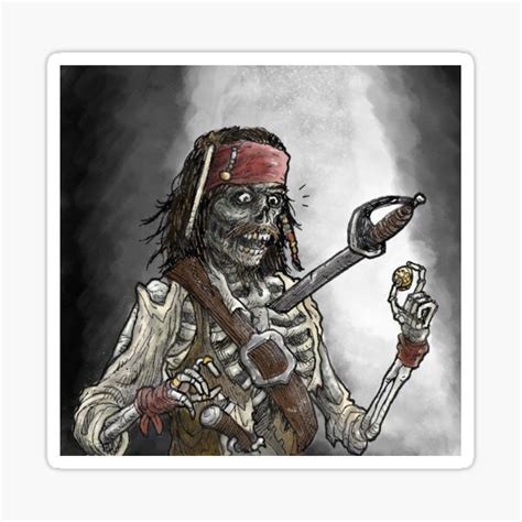 "Jack Sparrow" Sticker for Sale by scuddster | Redbubble