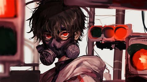 Anime Boy with Gas Mask Wallpapers - Top Free Anime Boy with Gas Mask ...