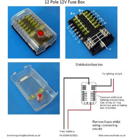 6 Way Distribution Fuse Box | Willgen