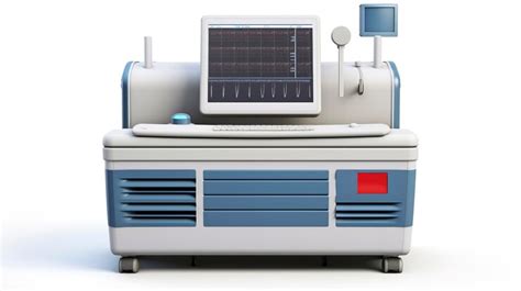 Premium AI Image | Electrocardiogram ECG or EKG Machine a full body ...