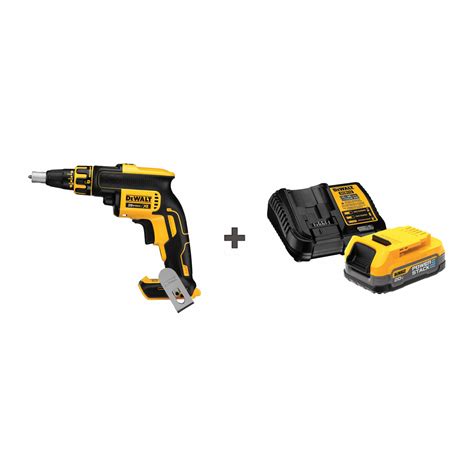 DEWALT Screw Gun, Cordless, 20V DC - 379AR8|DCF620B/DCBP034C - Grainger