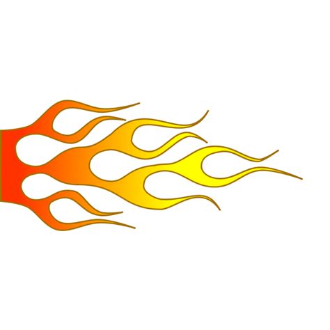 Racing flame vector image | Free SVG