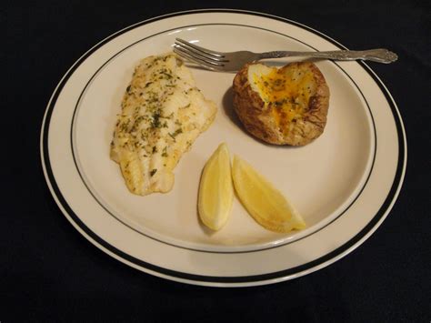 Christine's Pantry: Baked Catfish with Lemon and Garlic