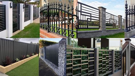 Discover Inspiring Modern Metal Fence Design Ideas for Your Home and ...